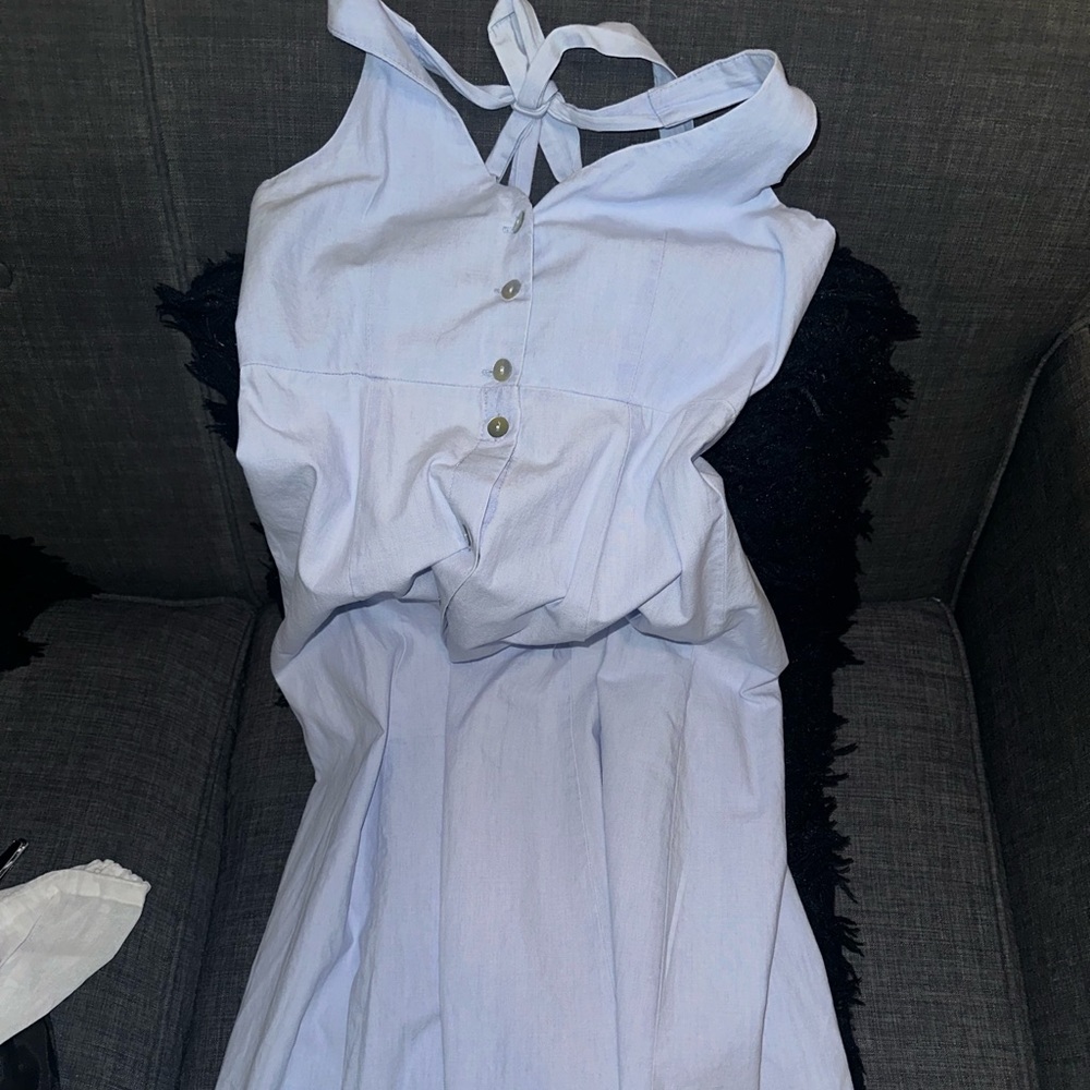Zara Long Jean Dress